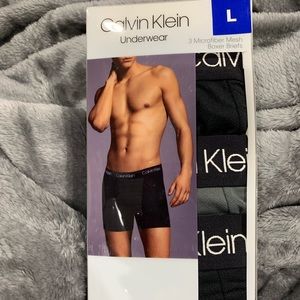 Men’s Microfiber Mesh Boxer Briefs 3 Pk